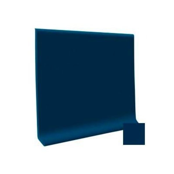 Cove Base Vinyl 4inX1/8inX48in - Deep Navy, Roppe, Mfr#: 40C83P139